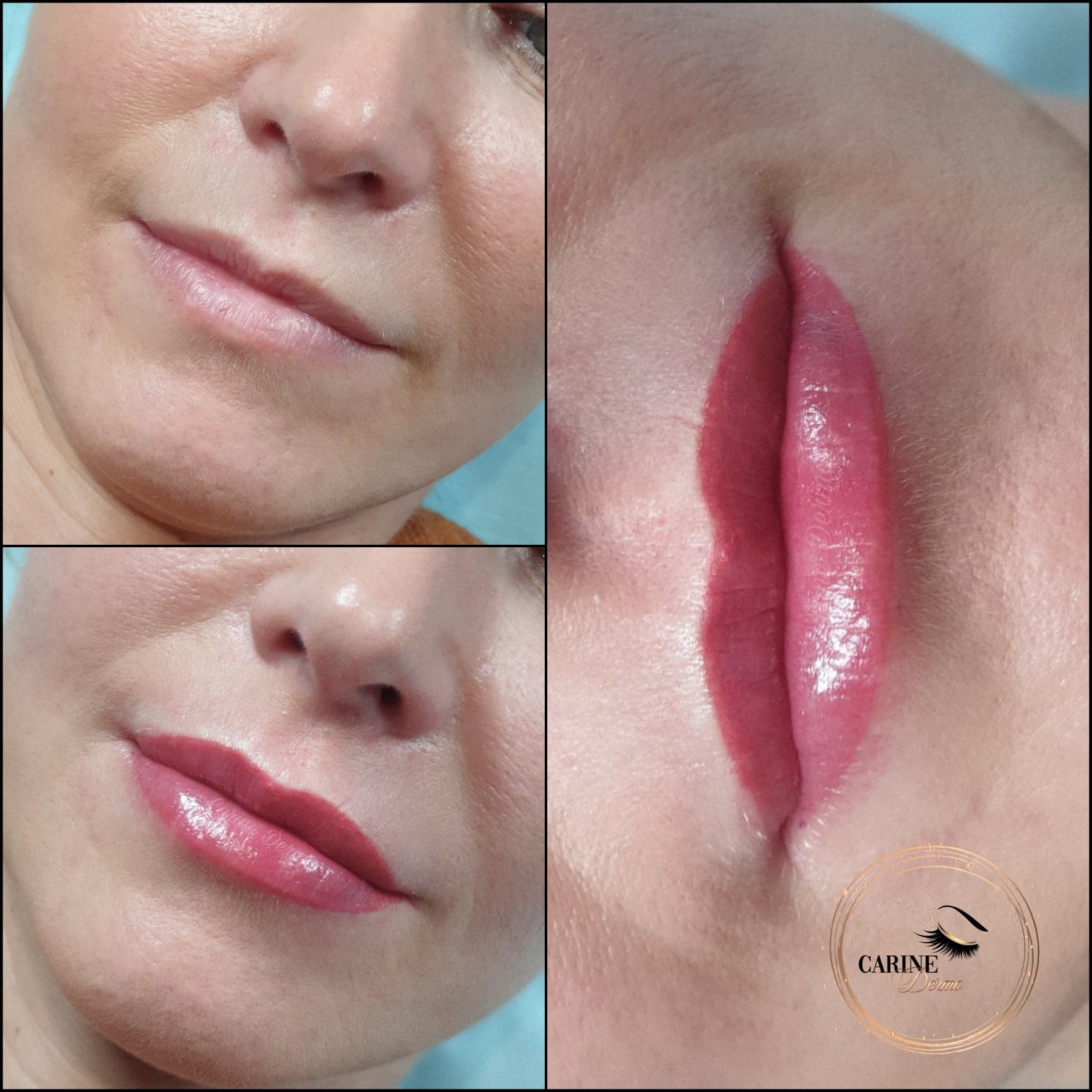 Carine Dermo - maquillage permanent - lèvres - bouche - Reims - Saumur
